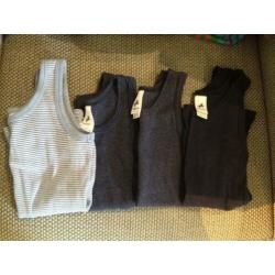 Kleding jongens 110 116 122 onderbroeken hemden shirts