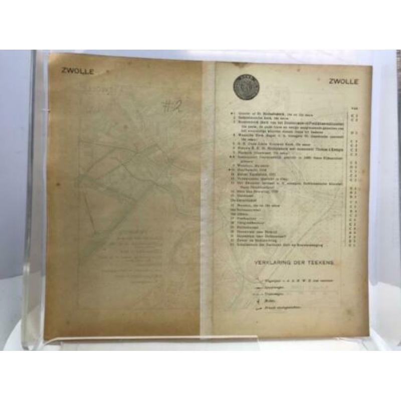 ?? Plattegrond (Gebruikt) | Zwolle | ANWB | Jaren 30 | #2