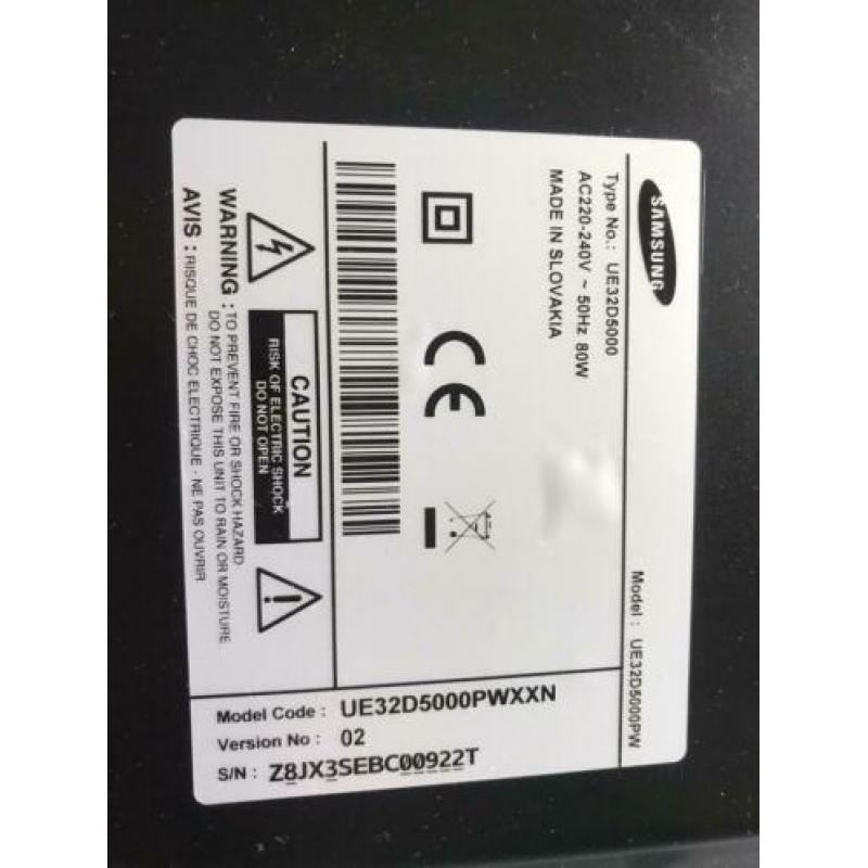 Samsung full HD tv zwart (LCD) 32 inch te koop aangeboden