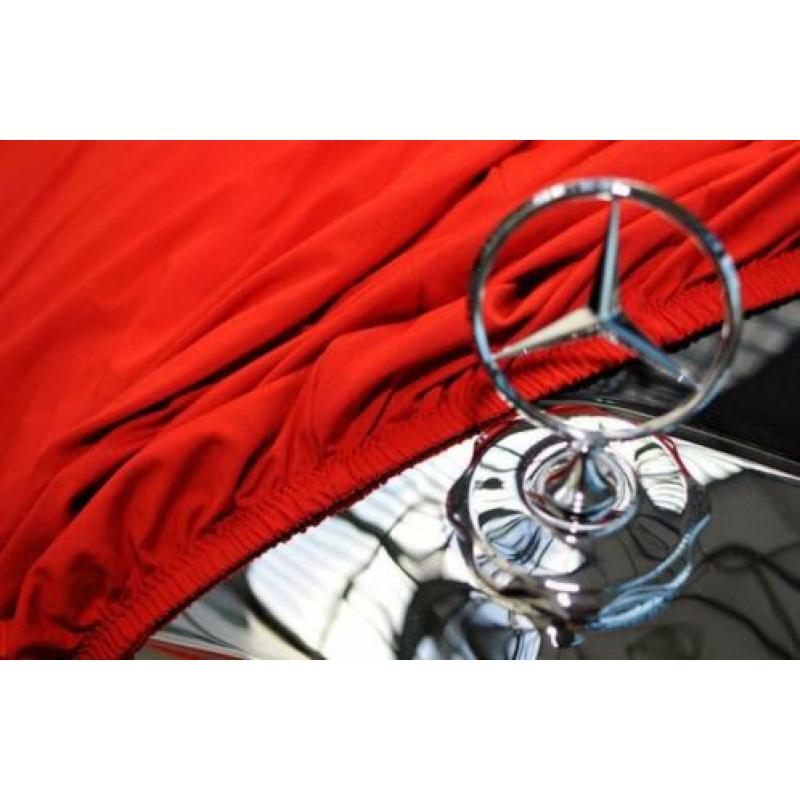 Stretch hoes Autohoes voor Porsche ln zwart en ROOD !