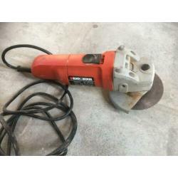 Black & Decker kleine haakse slijpschijf K6915 + extra's