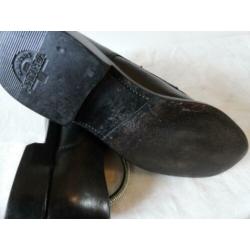 leren herenschoen (zw)van LIER,mt 41(7)