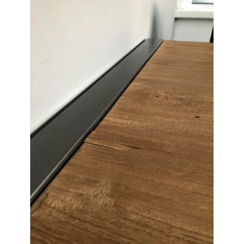 Teakhouten eettafel