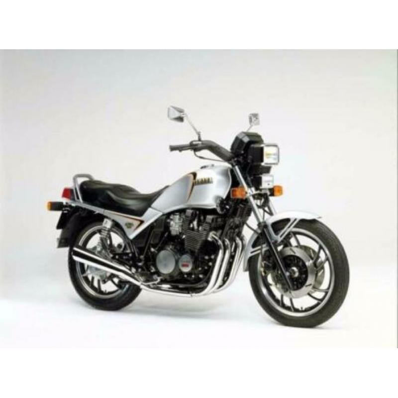 Yamaha Seca XJ750 voetsteun linksachter XJ 750 voetstep seca