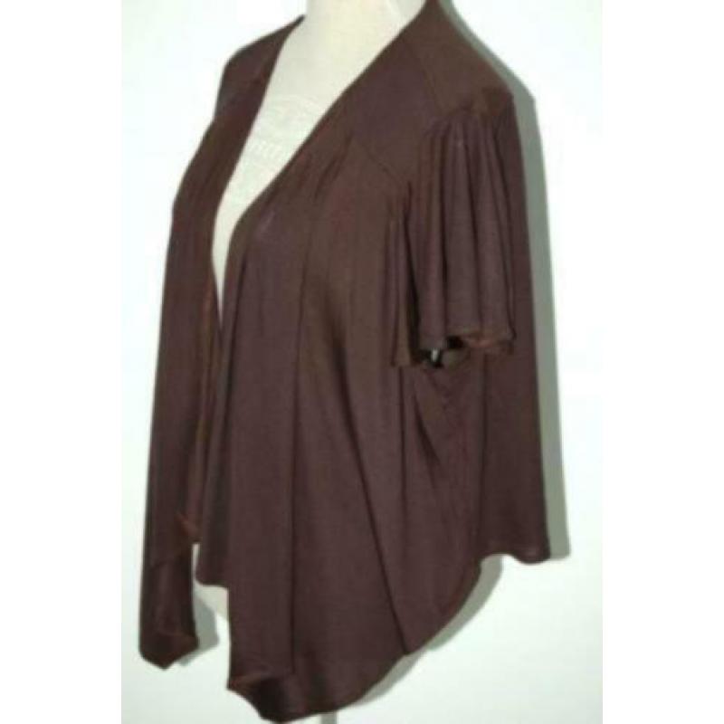 NIEUW BETTY BARCLAY vestje, top, bruin, Mt. 46