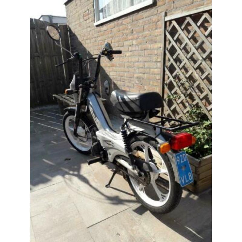 Tomos Quadro snorfiets zilvergrijs 2006.