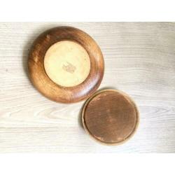 ?vintage bakje hout boho bloemen