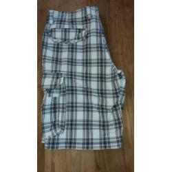 Tailor&Son short maat 50 sportieve ruit