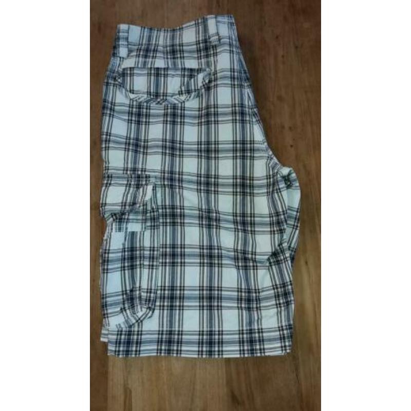 Tailor&Son short maat 50 sportieve ruit