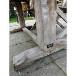 Tuintafel teak (Ovaal 200 x 110 x 74)