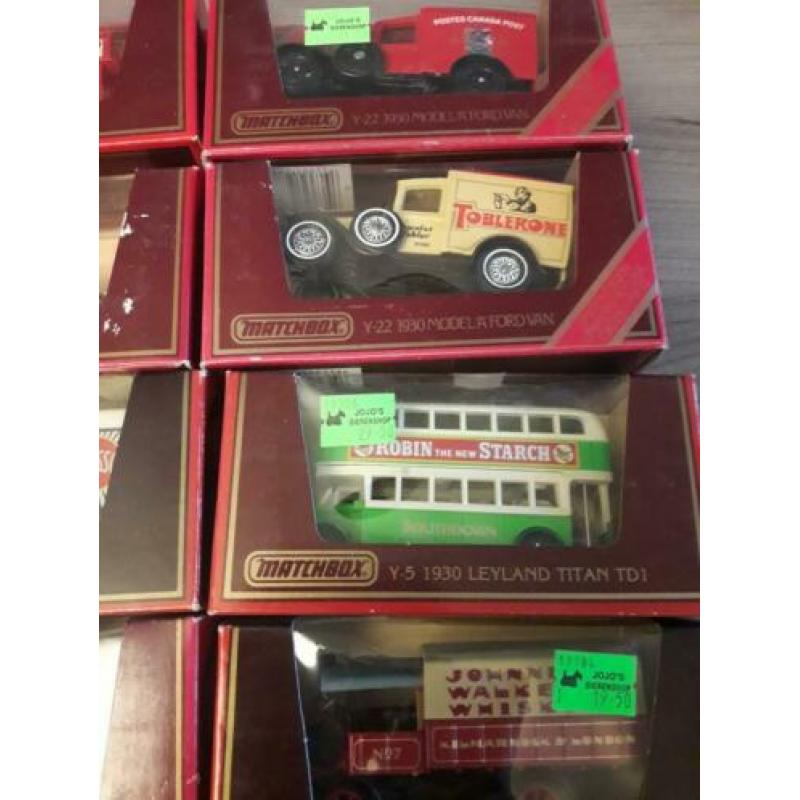 Partij models of yesteryear 43 stuks nieuw in verpakking