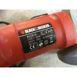 Black & Decker kleine haakse slijpschijf K6915 + extra's