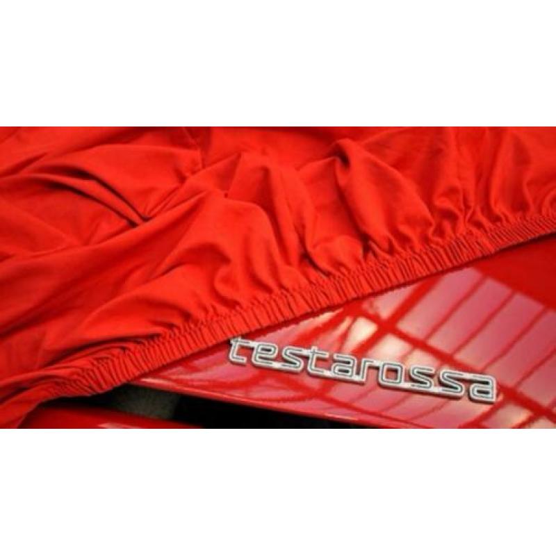 Stretch hoes Autohoes voor Porsche ln zwart en ROOD !