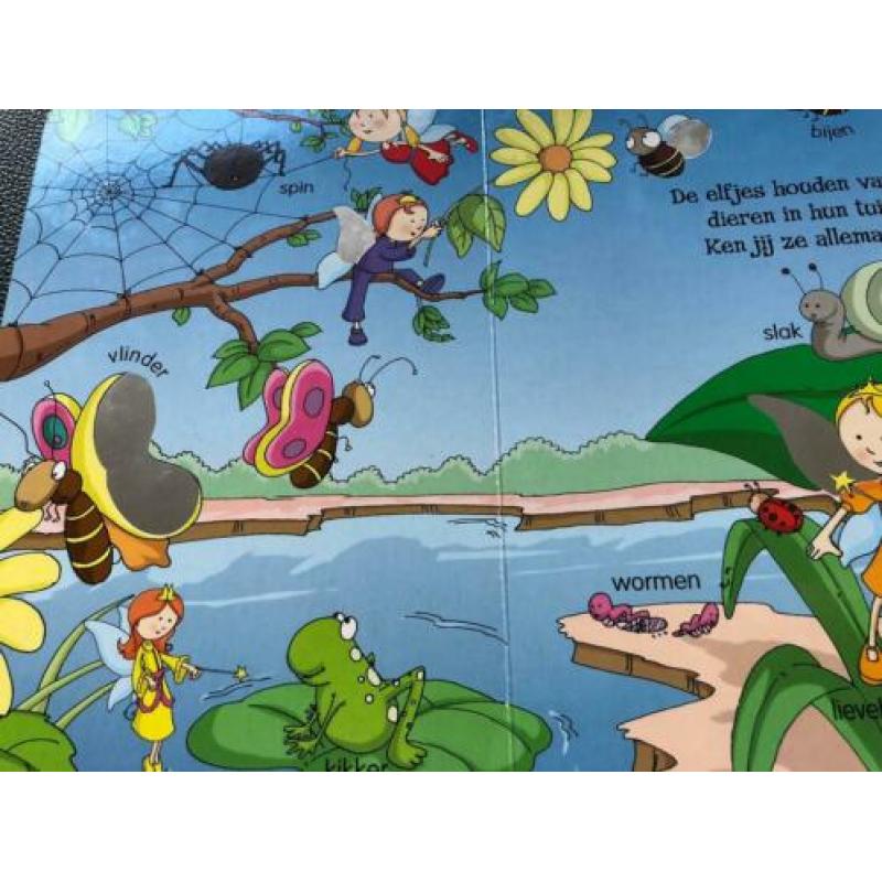 DE ELFENTUIN GLINSTERBOEK 3 t/M 6 jaar