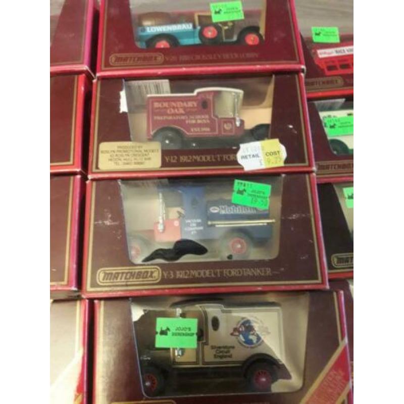 Partij models of yesteryear 43 stuks nieuw in verpakking