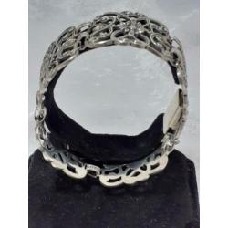 Zeer mooie zware zilveren armband merk BAS