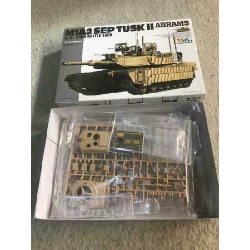 Tiger Model M1A2SEP TUSK II ABRAMS 1/72