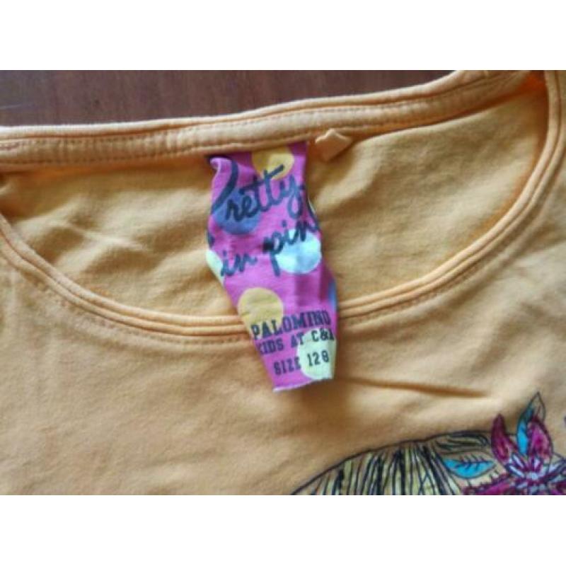 Shirt maat 128