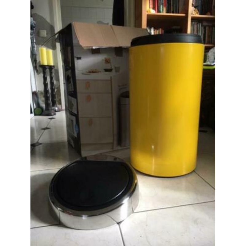 Brabantia afvalbak / touch bin / prullenbak 40 - 45 liter, L