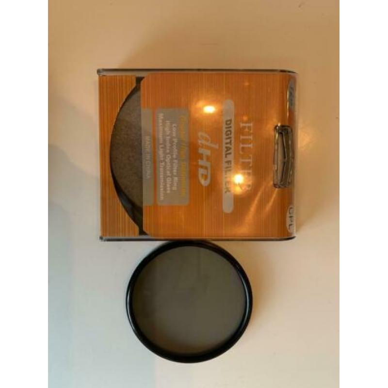 72 mm filters: ND2, ND4, ND8, polarisatie en rode filter