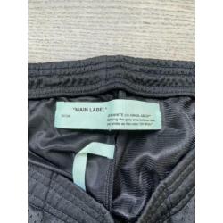 OFF-WHITE gradient mesh short