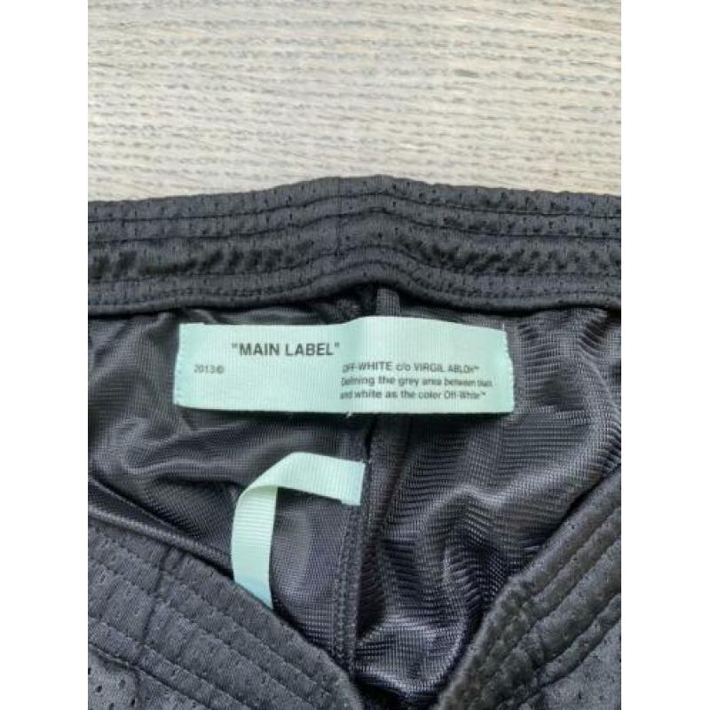 OFF-WHITE gradient mesh short