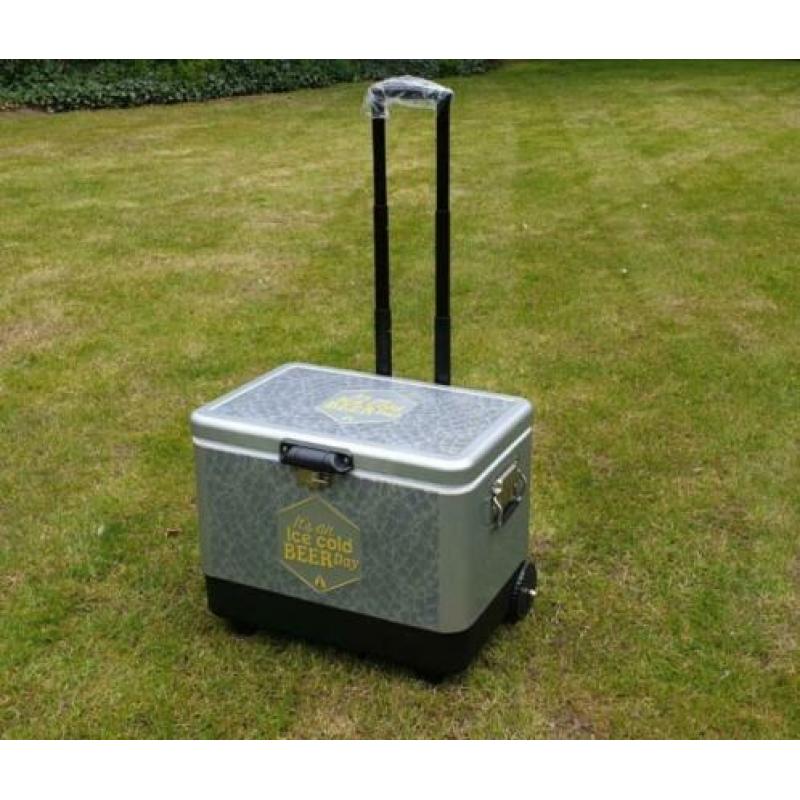 Luxe koelbox 40L - met wielen (nieuw in doos)