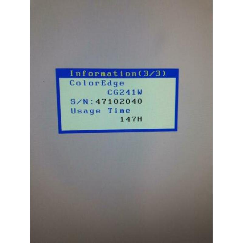 Eizo CG241W professionele monitor