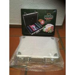 Poker koffer 200 delig professional edition Nieuw