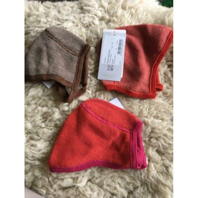 Strikmutsjes DISANA wol mt 1 diverse kleuren *NIEUW* 4-10 m