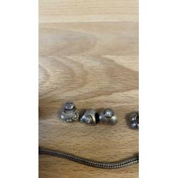 Lovelinks armband en bedels zilver 21 cm