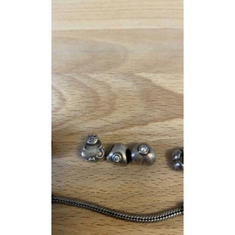 Lovelinks armband en bedels zilver 21 cm