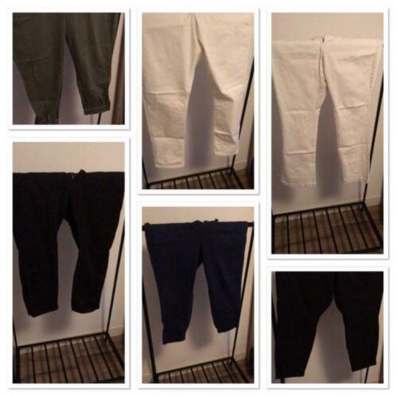 Grote partij (70 stuks) kleding (van maat 3xl tot 54)