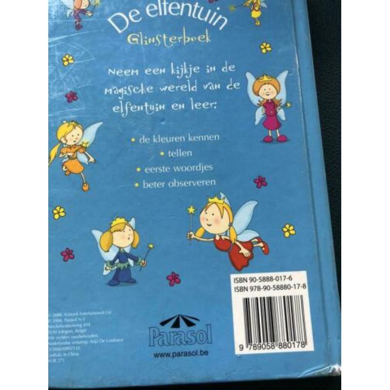 DE ELFENTUIN GLINSTERBOEK 3 t/M 6 jaar