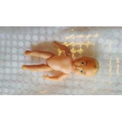 Vintage barbie baby sits