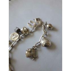 Zilveren bedelarmband