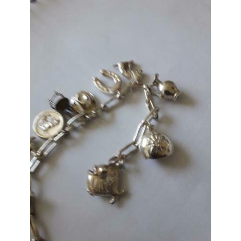 Zilveren bedelarmband