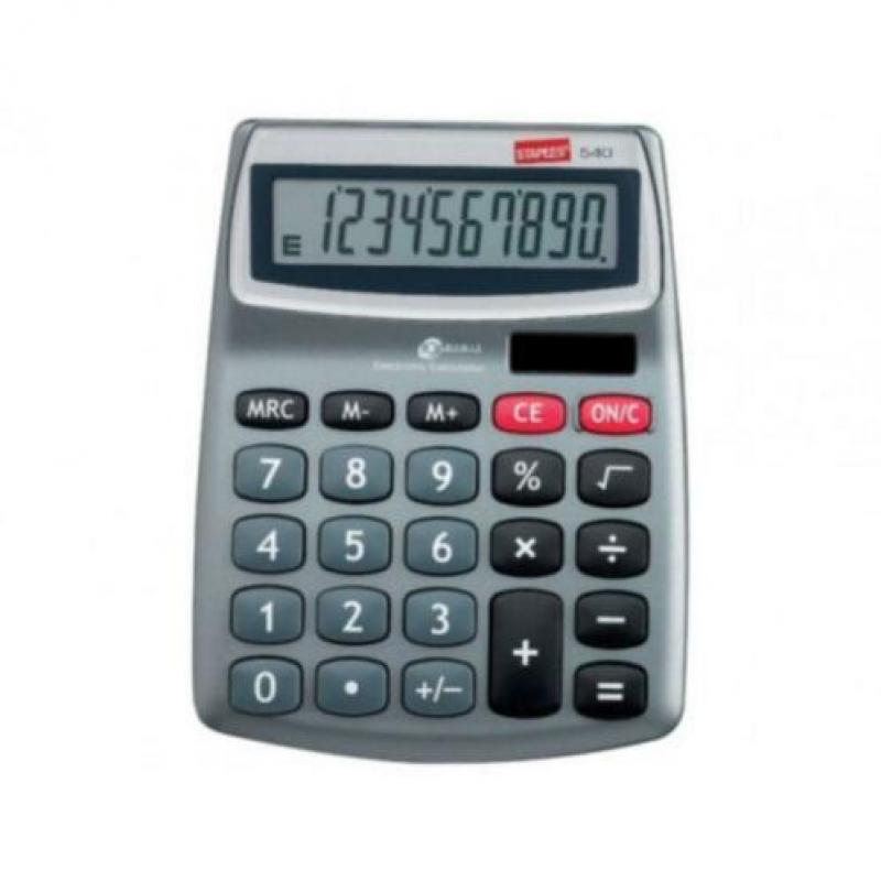 Te koop ordners + gratis rekenmachines, nietmachine enz voor