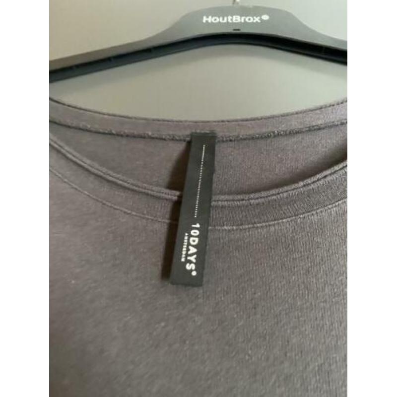 10DAYS t-shirt jurk maat 0