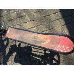Mooie spacescooter en waveboard