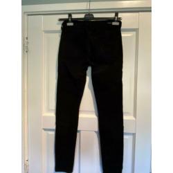Zwarte ribbroek citizens of Humanity maat 28