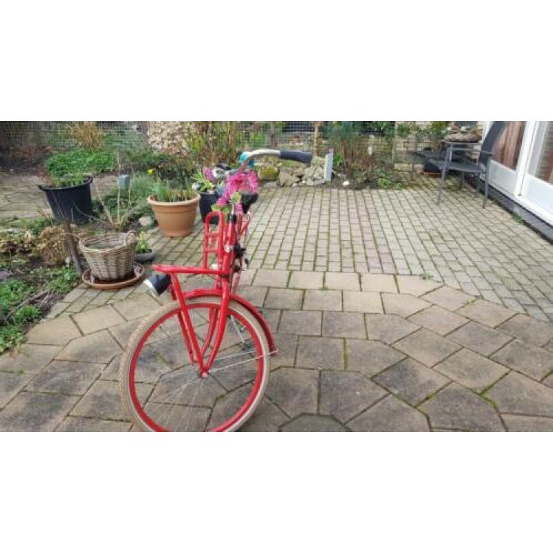 Rode kinder fiets 24 inch