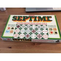 Septime klassiek bordspel kaartspel netjes en compleet