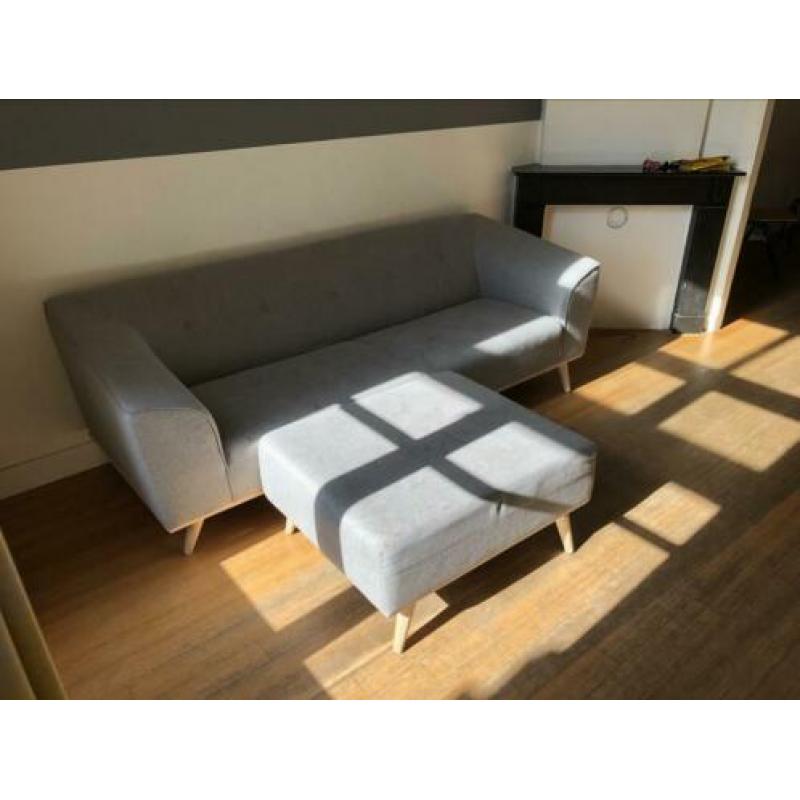 Wehkamp 3-zitsbank Romö incl hocker