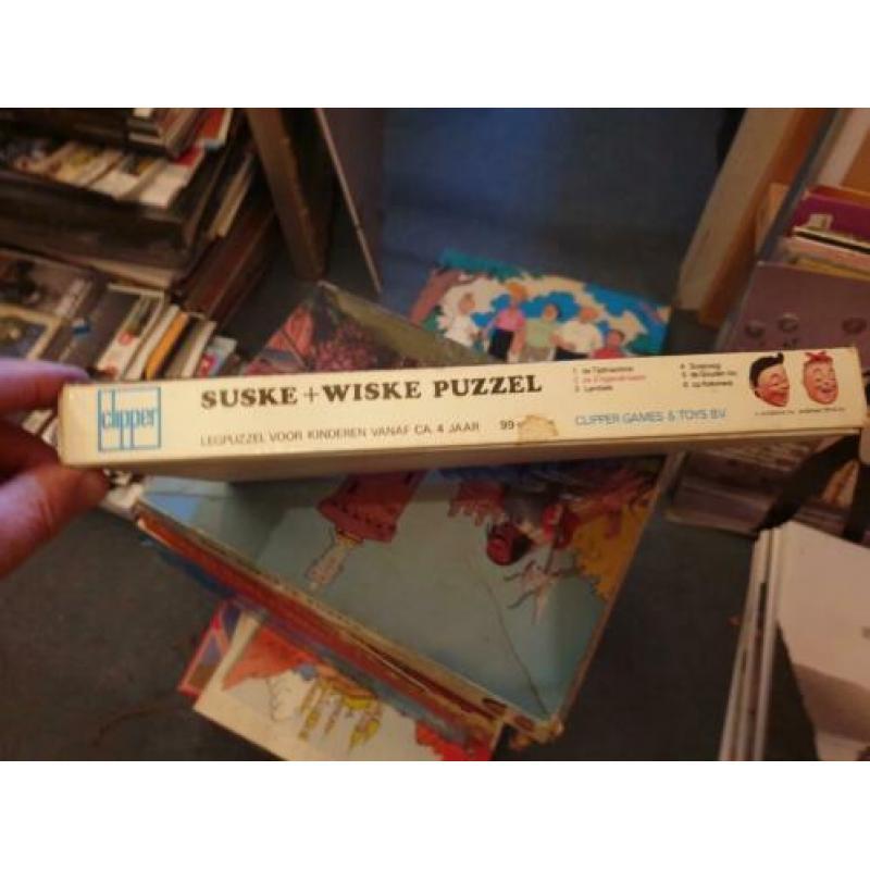 Suske en Wiske puzzels.