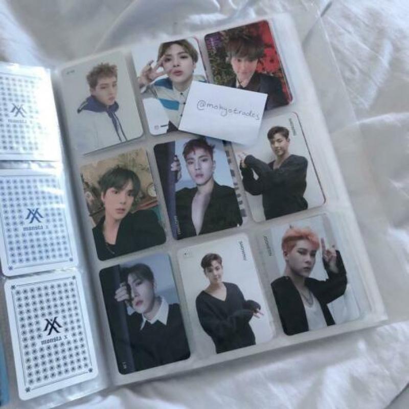 monsta x photocards kpop