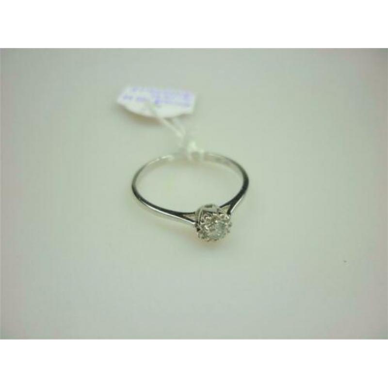 Ring wit goud 18K + 0.15K diamant / Z6219