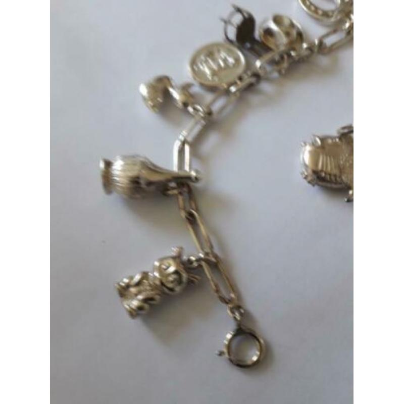 Zilveren bedelarmband