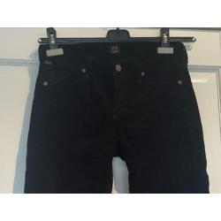 Zwarte ribbroek citizens of Humanity maat 28