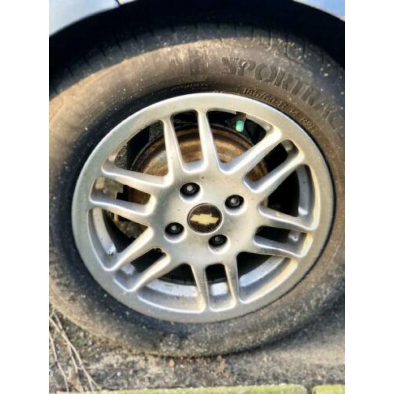 Chevrolet Kalos 1.4 16V 5D 2005 Blauw ook op gas / LPG.